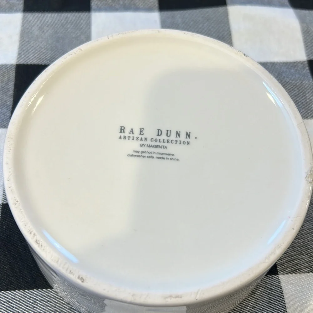Rae Dunn DEVOUR Dog Bowl
